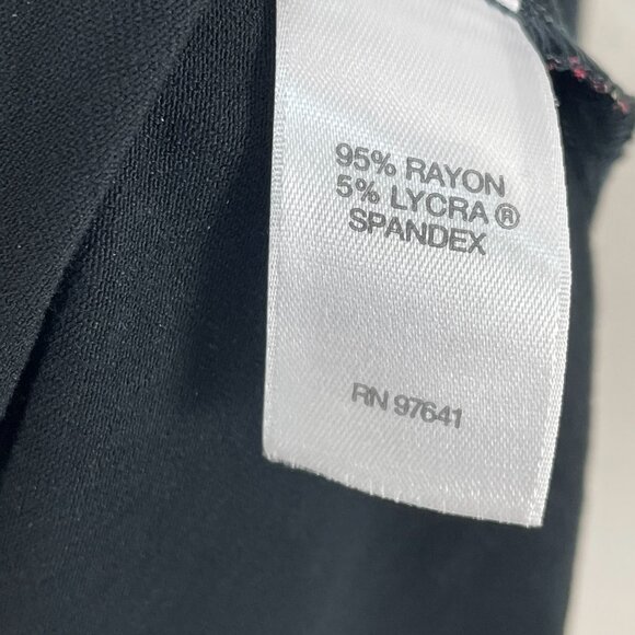 J Jill Wearever Womens Medium Floral Tunic Top Pleated Back 3/4 Sleeve Shirt - Picture 5 of 8